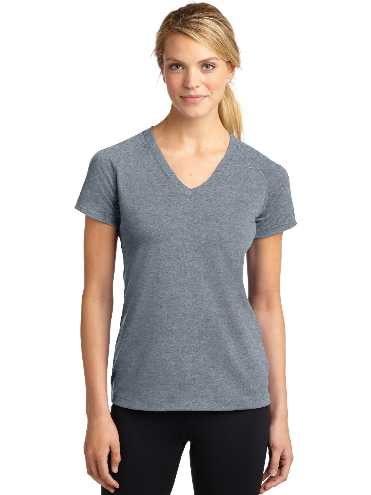 Sport-Tek Ladies Ultimate Performance V-Neck