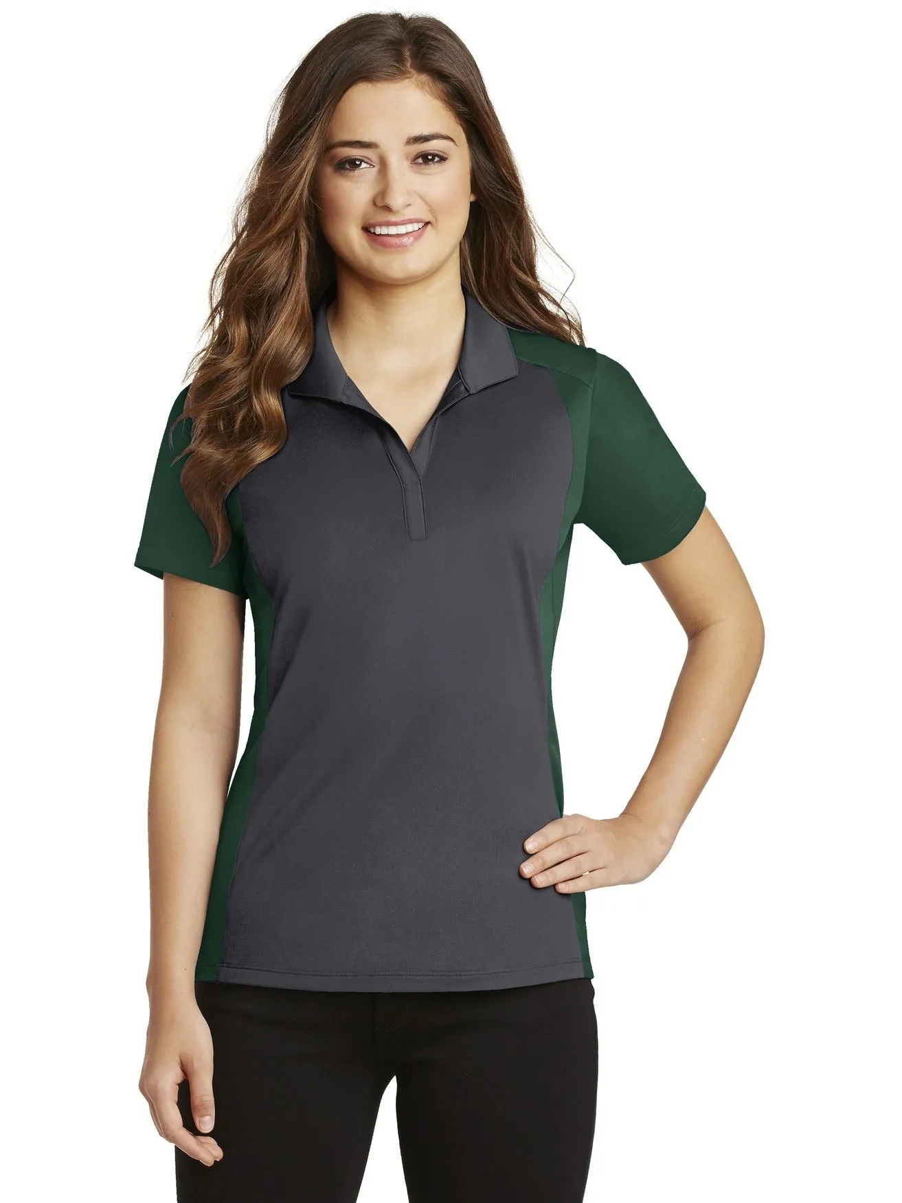 Sport-TekLadies Colorblock Micropique Sport-WickPolo
