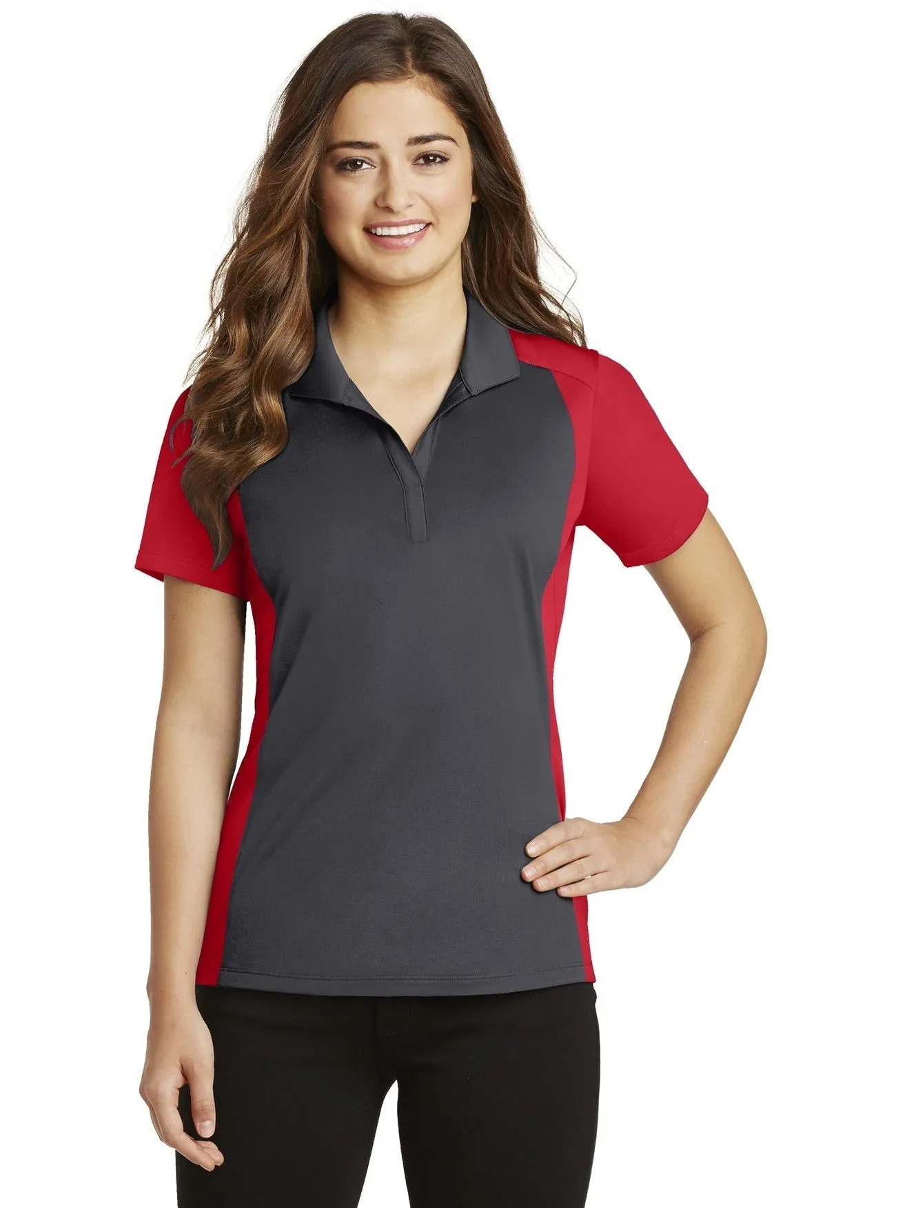 Sport-TekLadies Colorblock Micropique Sport-WickPolo