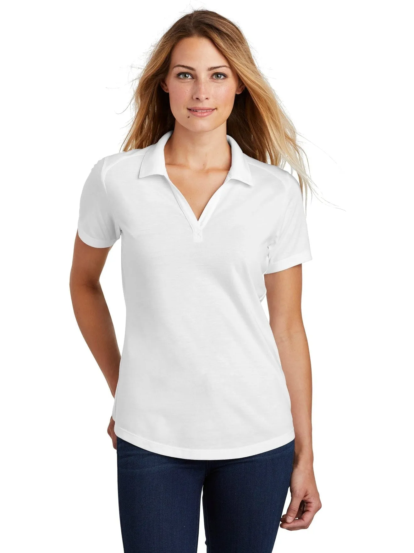 Sport-TekLadies PosiChargeTri-Blend Wicking Polo