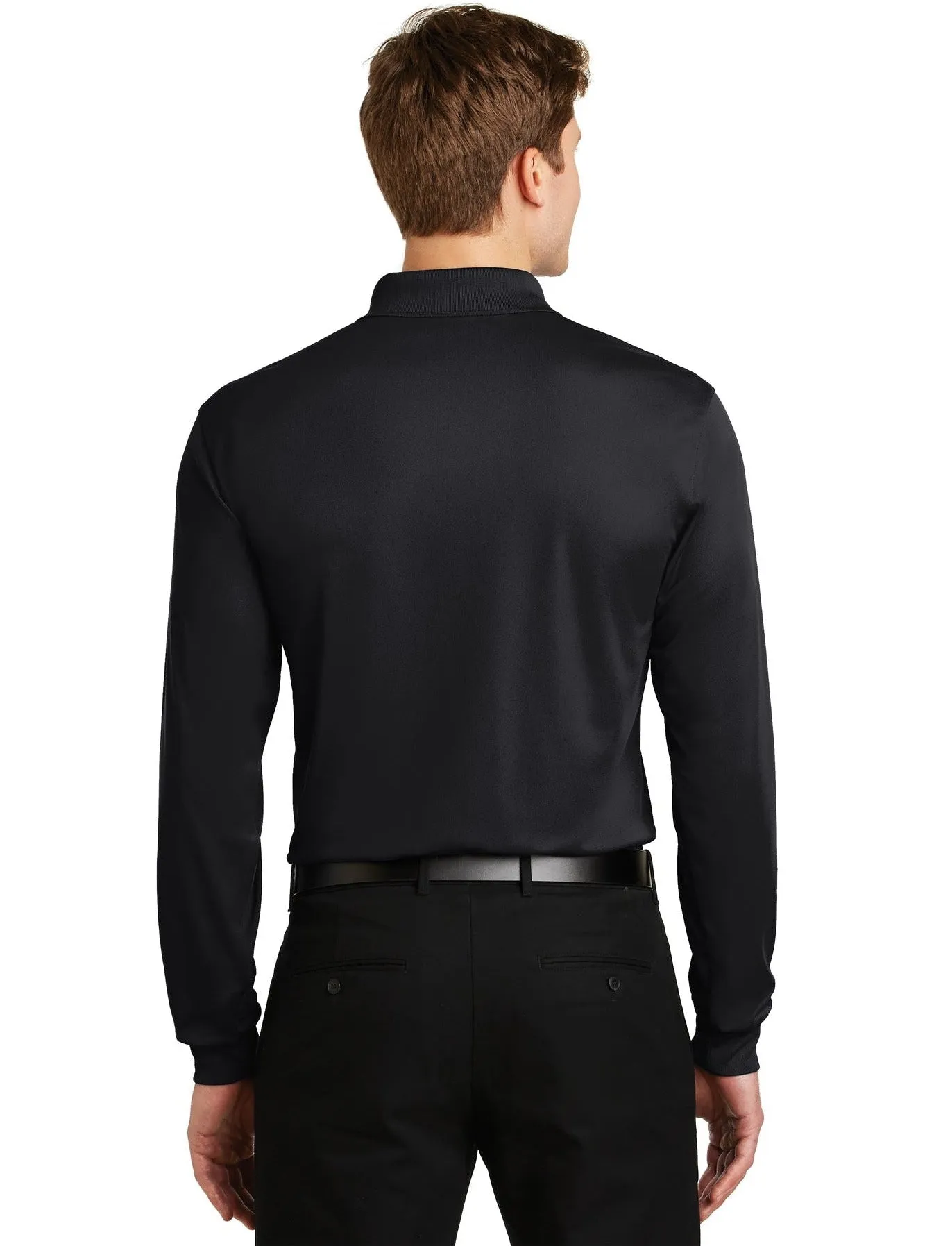 Sport-TekLong Sleeve Micropique Sport-WickPolo