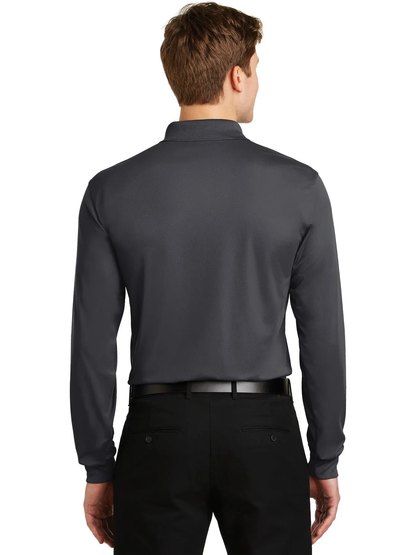 Sport-TekLong Sleeve Micropique Sport-WickPolo