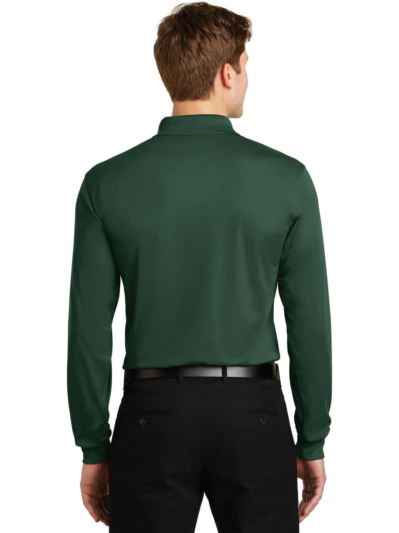 Sport-TekLong Sleeve Micropique Sport-WickPolo