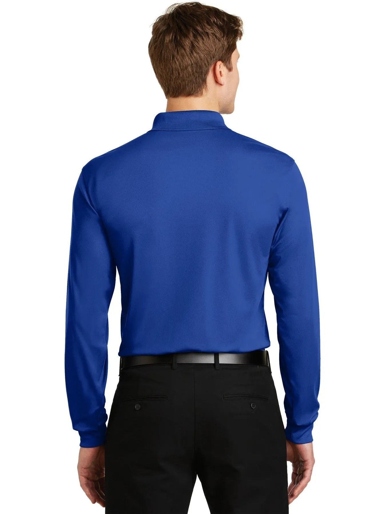 Sport-TekLong Sleeve Micropique Sport-WickPolo