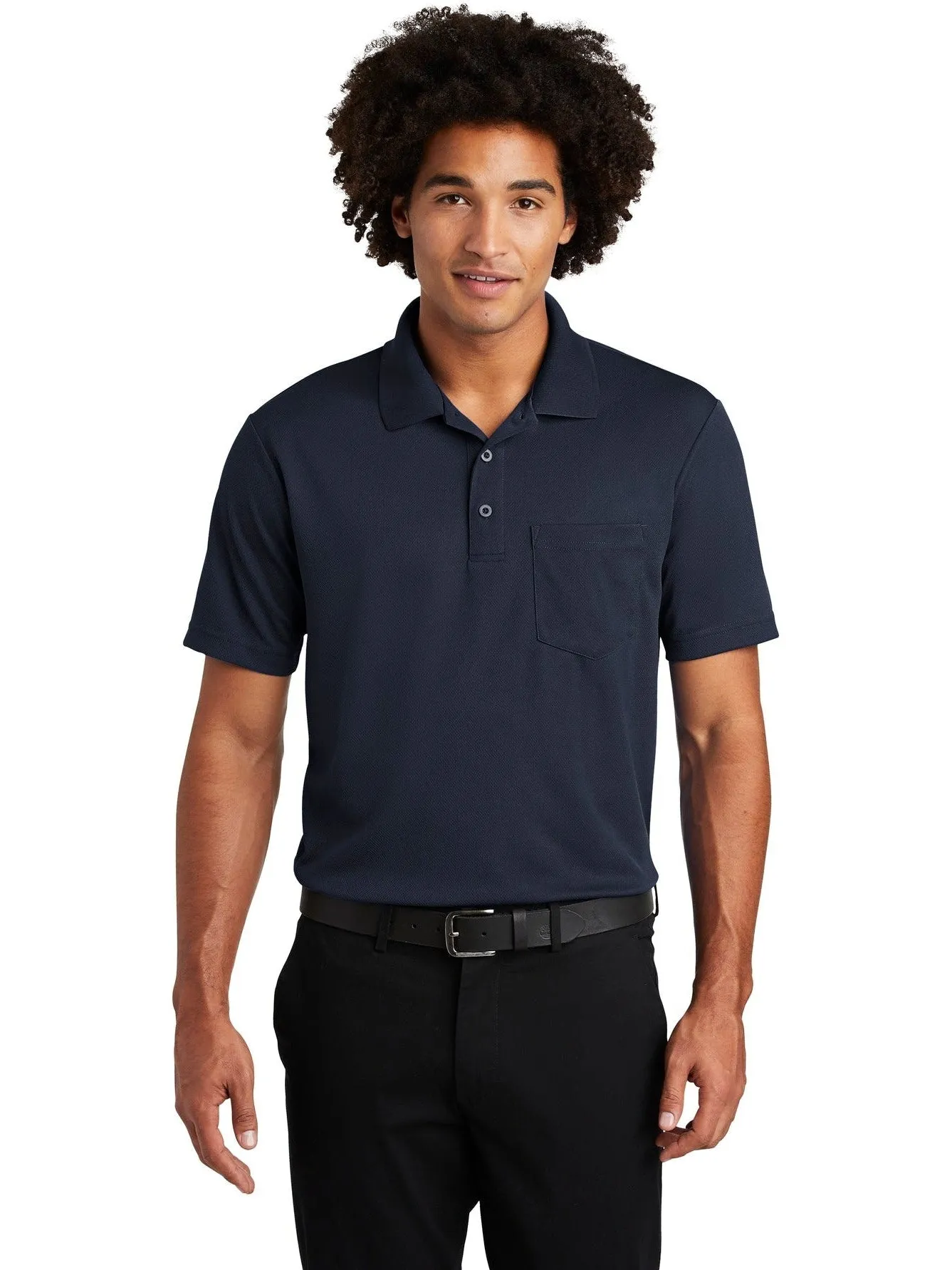 Sport-TekPosiChargeRacerMeshPocket Polo