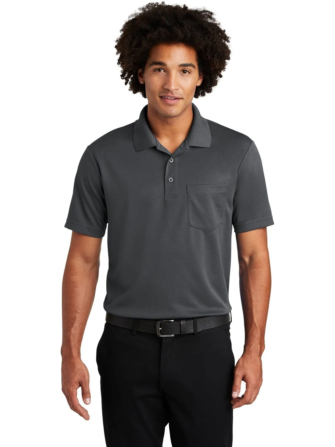 Sport-TekPosiChargeRacerMeshPocket Polo