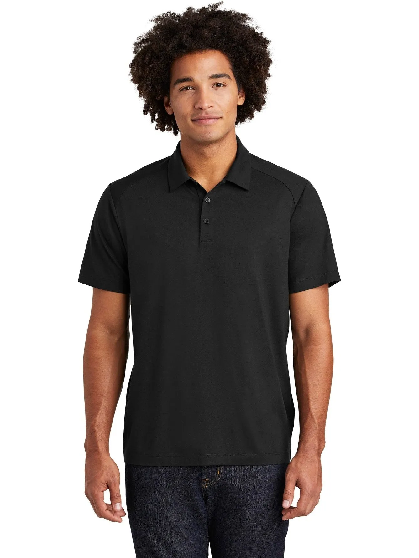 Sport-TekPosiChargeTri-Blend Wicking Polo