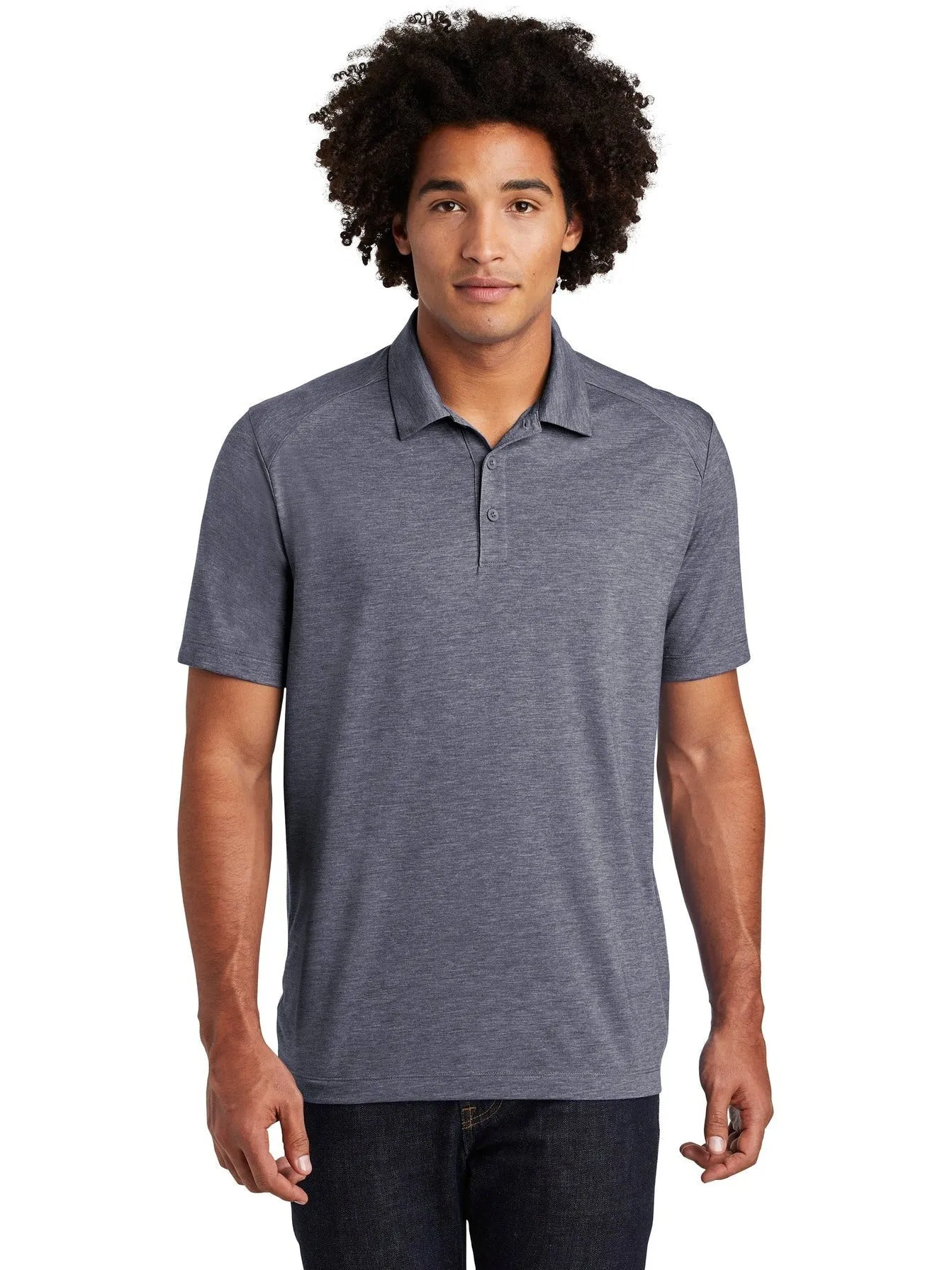 Sport-TekPosiChargeTri-Blend Wicking Polo