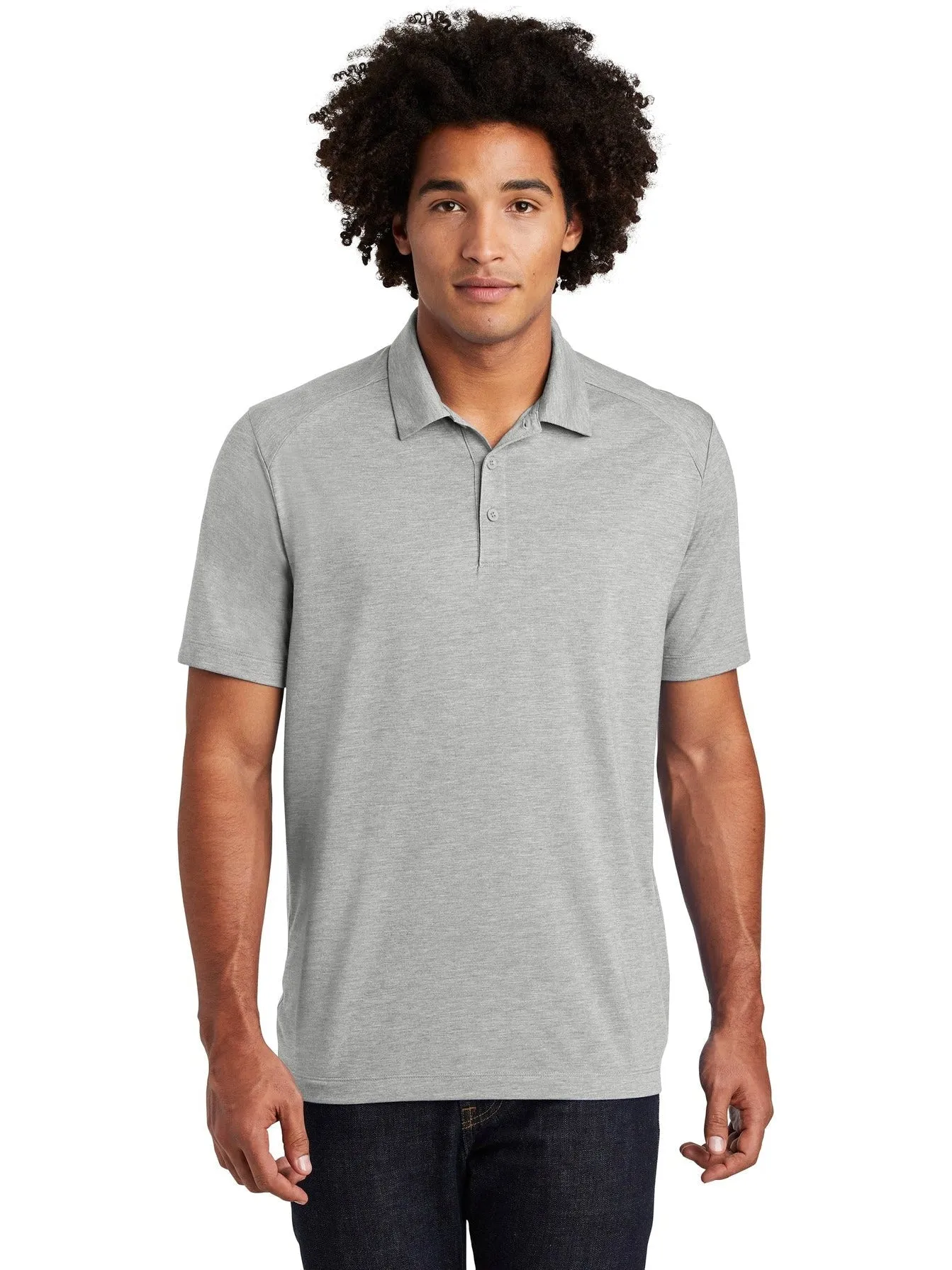 Sport-TekPosiChargeTri-Blend Wicking Polo