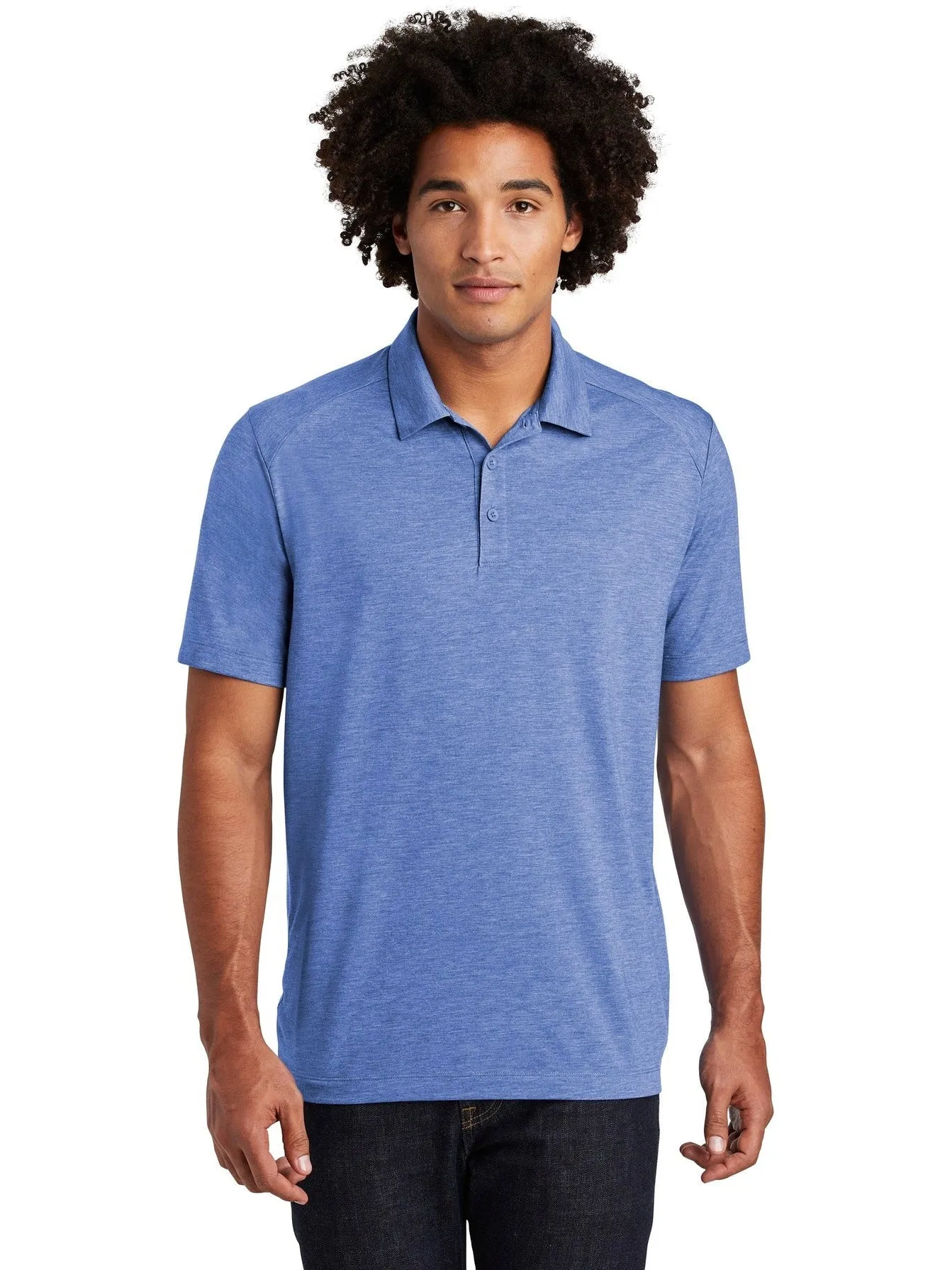 Sport-TekPosiChargeTri-Blend Wicking Polo