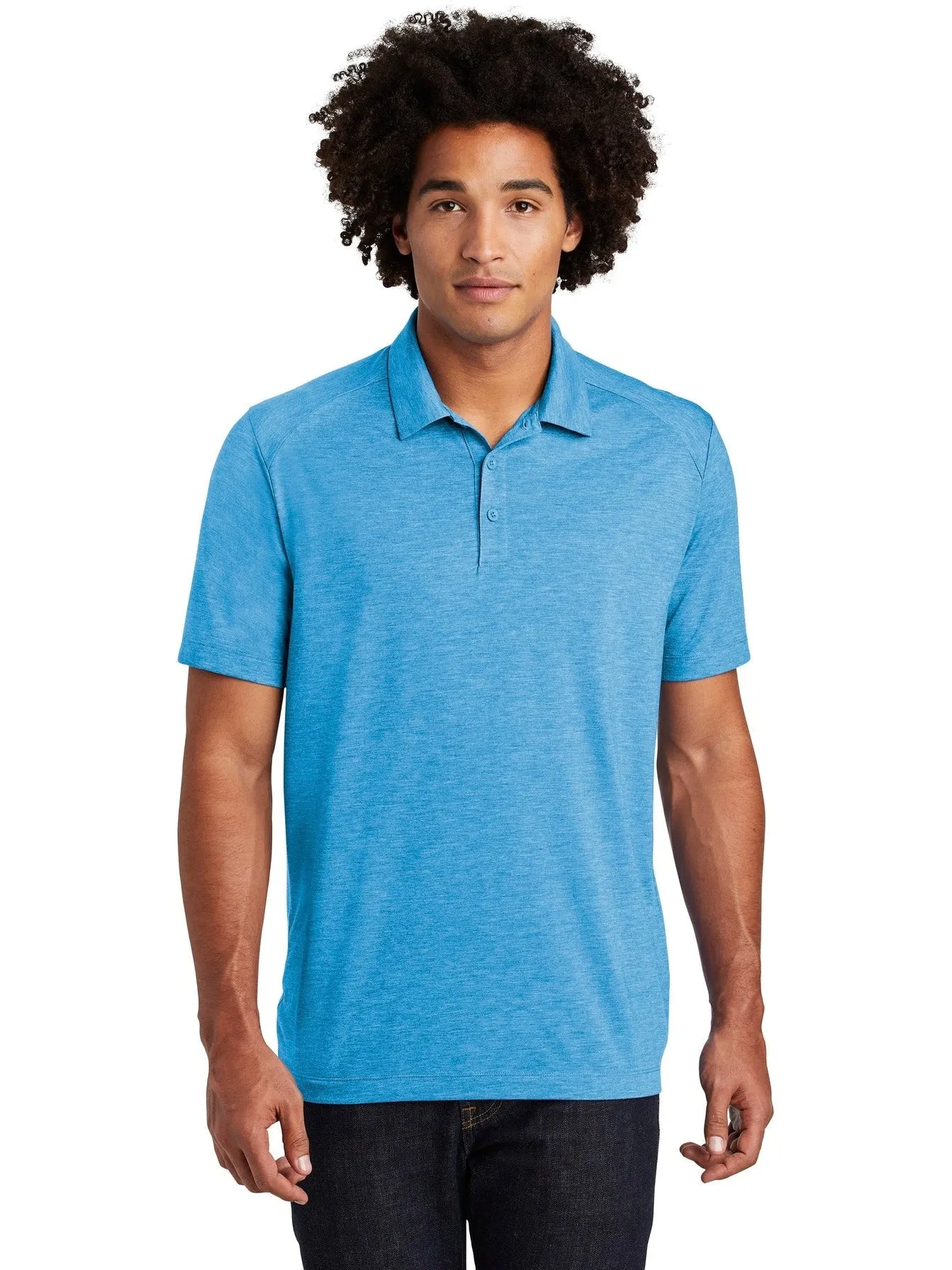 Sport-TekPosiChargeTri-Blend Wicking Polo
