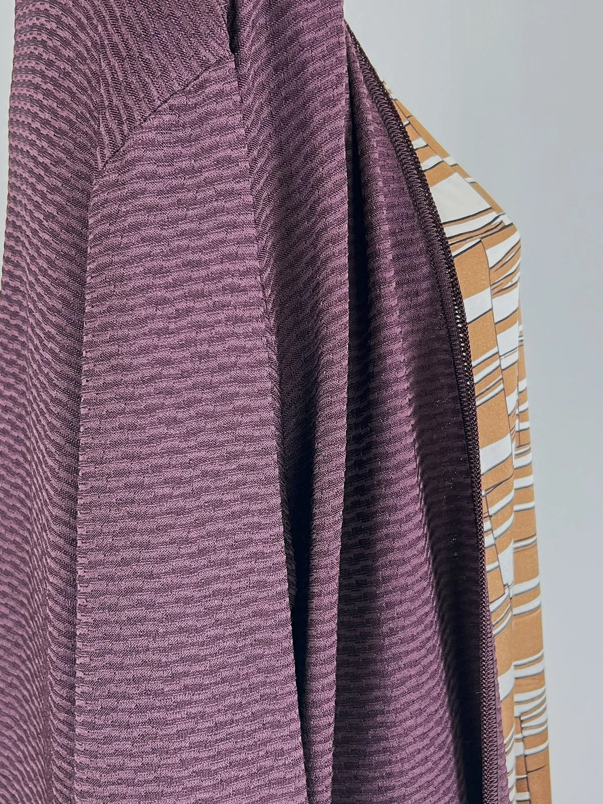 St. John Size 16 Plum Duster Cardigan Sweater