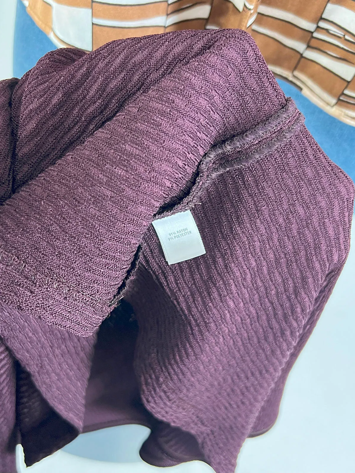 St. John Size 16 Plum Duster Cardigan Sweater