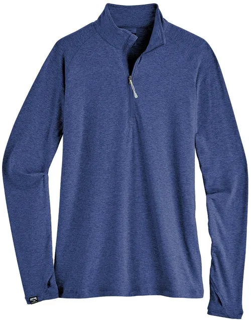 Storm Creek Ladies Pacesetter 1/4 Zip Sueded Jersey