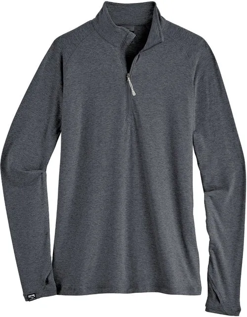 Storm Creek Ladies Pacesetter 1/4 Zip Sueded Jersey
