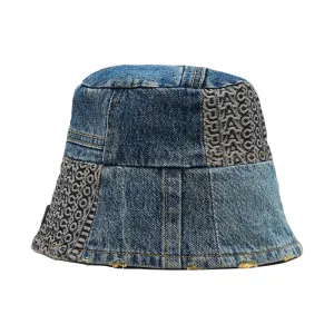 THE PATCHWORK DENIM BUCKET HAT