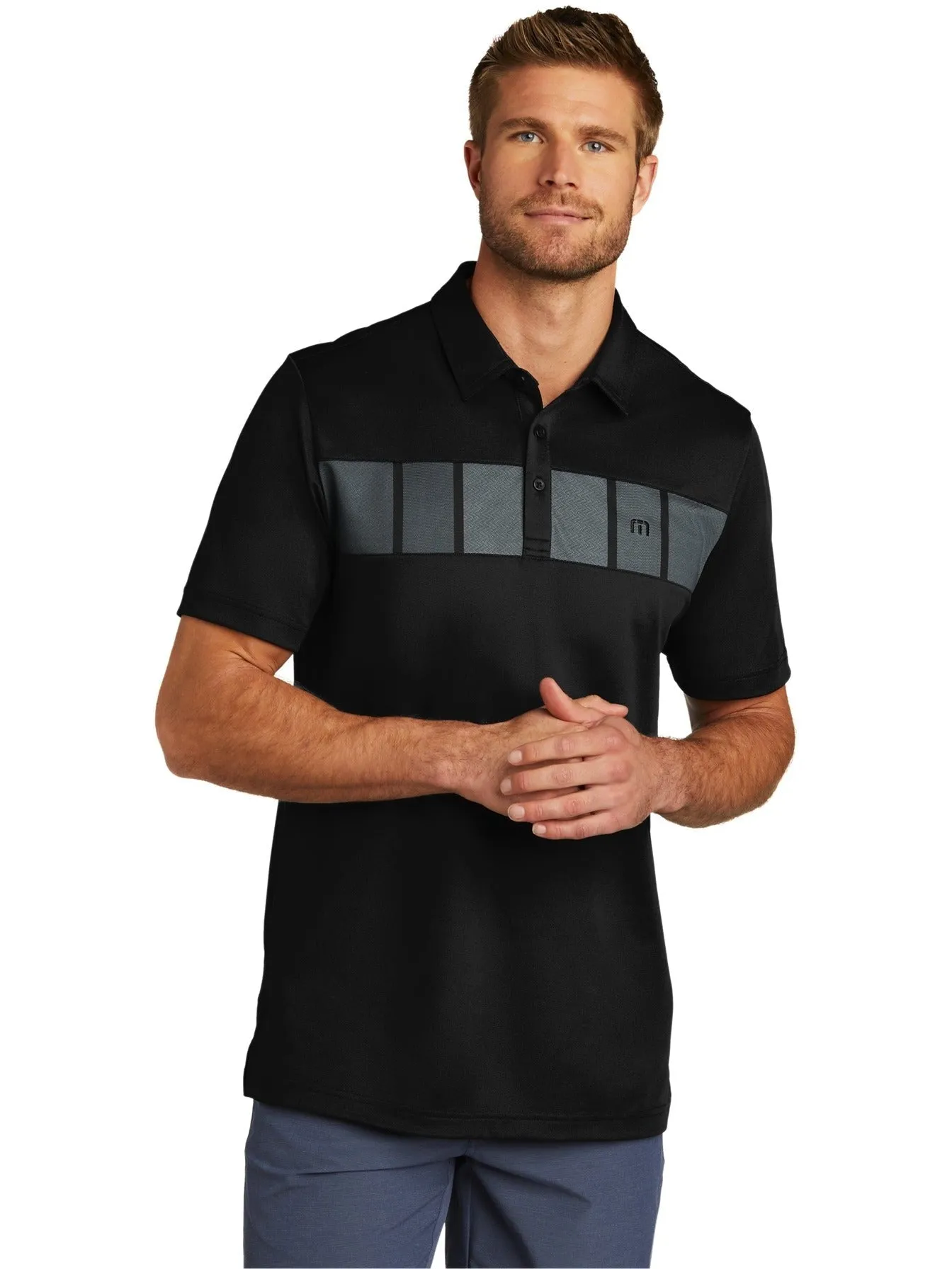 TravisMathew Cabana Chest Stripe Polo