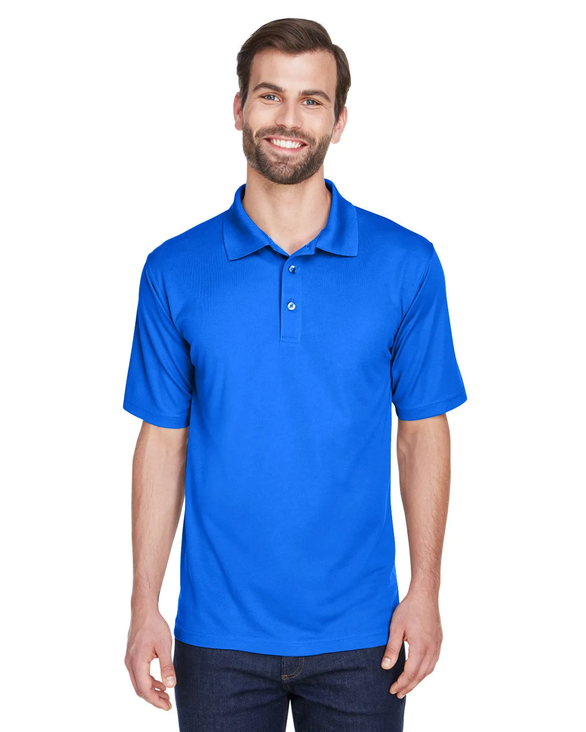 UltraClub Cool & Dry MeshPique Polo