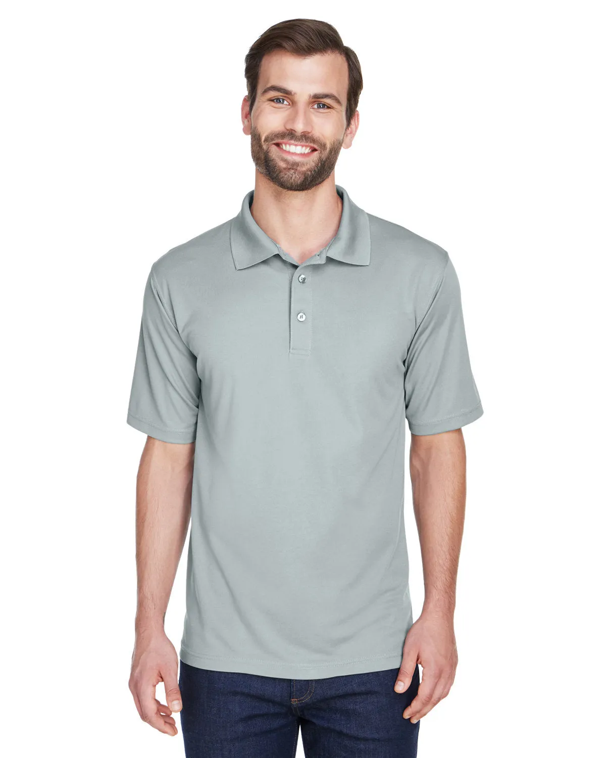 UltraClub Cool & Dry MeshPique Polo