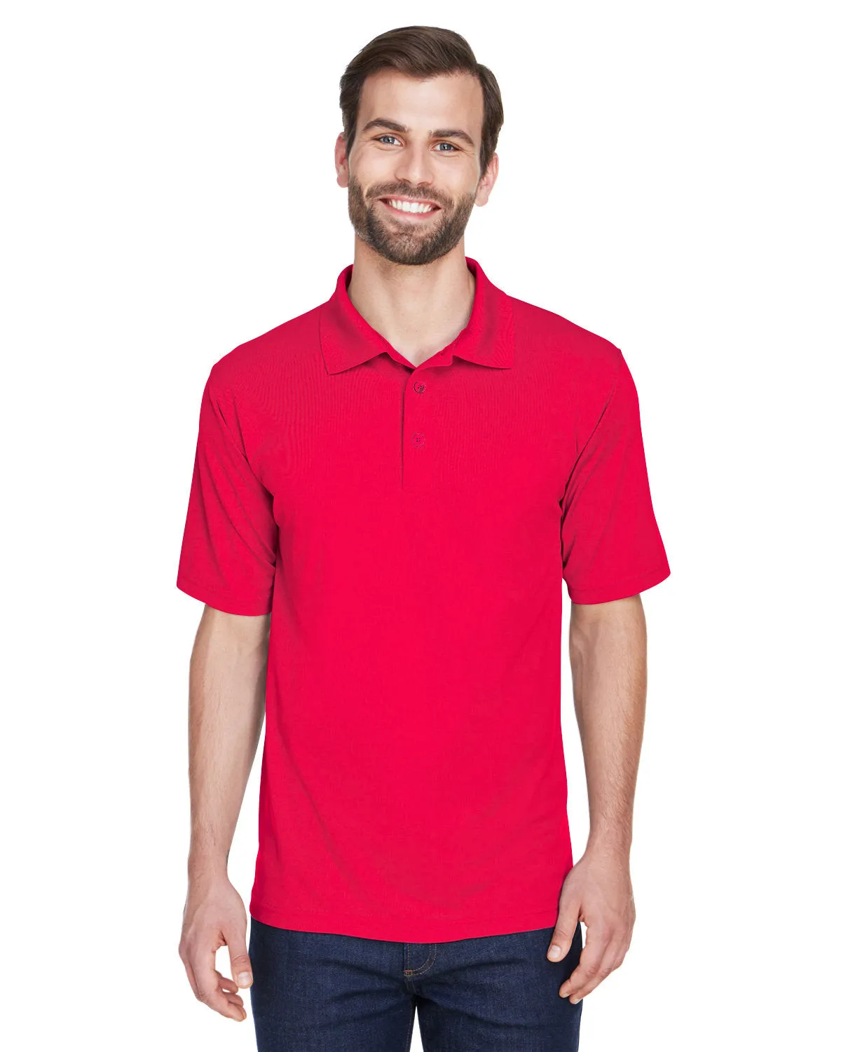 UltraClub Cool & Dry MeshPique Polo