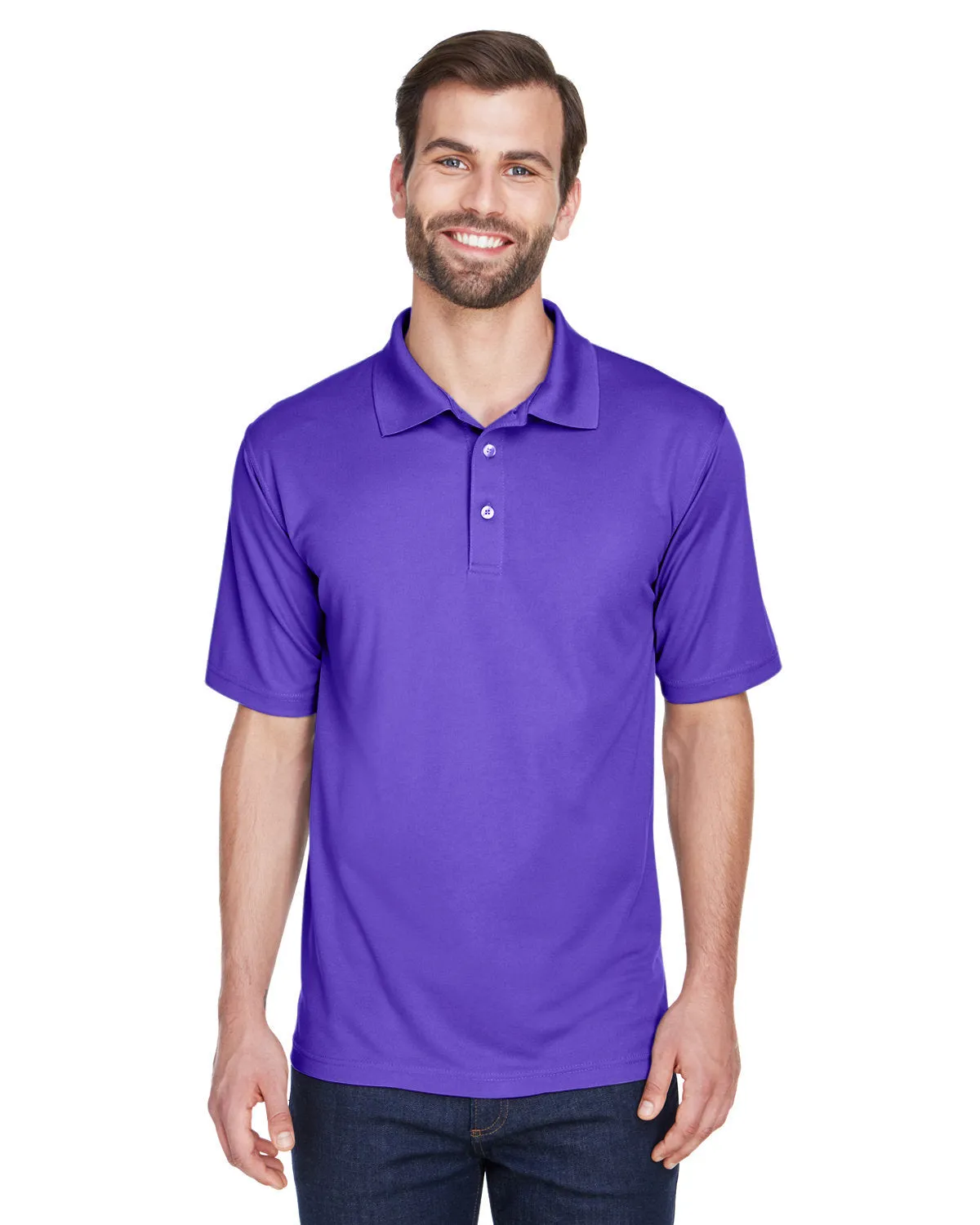 UltraClub Cool & Dry MeshPique Polo