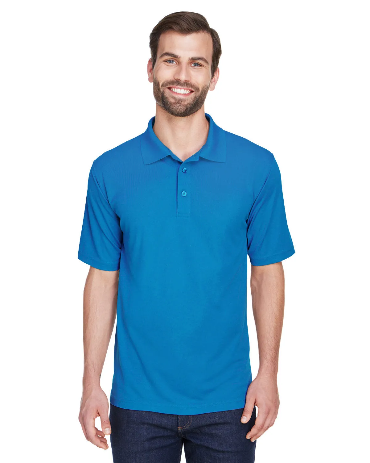 UltraClub Cool & Dry MeshPique Polo