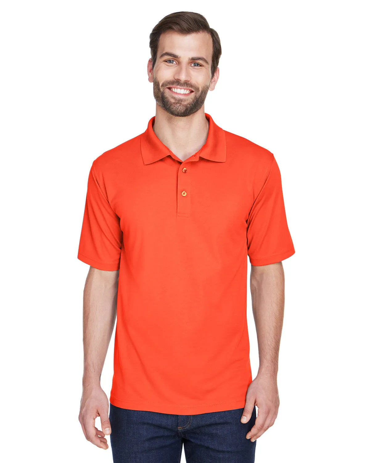 UltraClub Cool & Dry MeshPique Polo