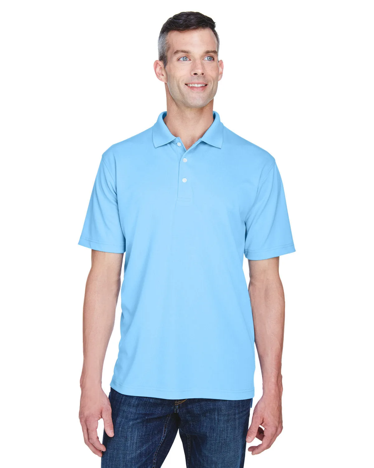 UltraClub Cool & Dry Stain-Release Performance Polo