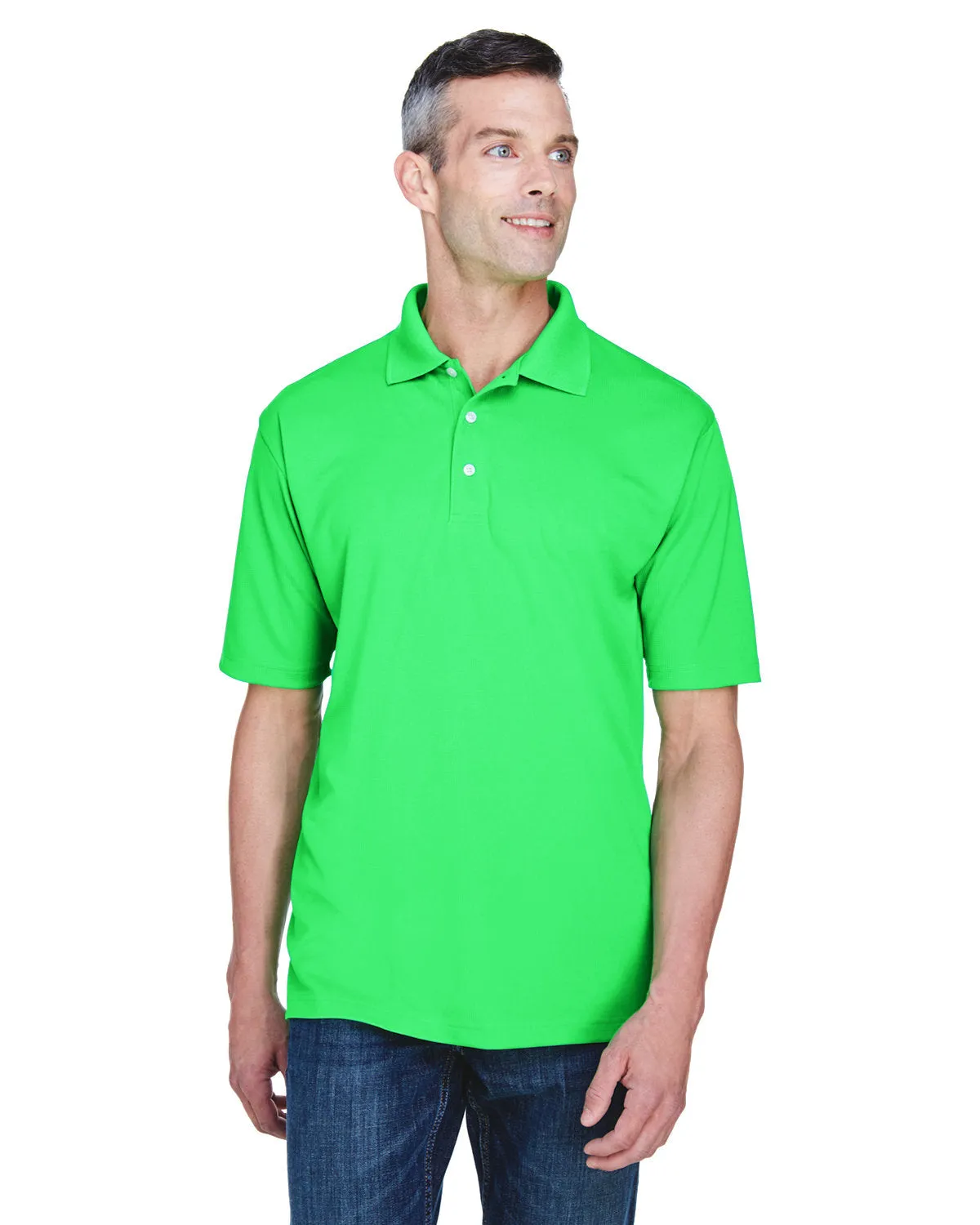 UltraClub Cool & Dry Stain-Release Performance Polo