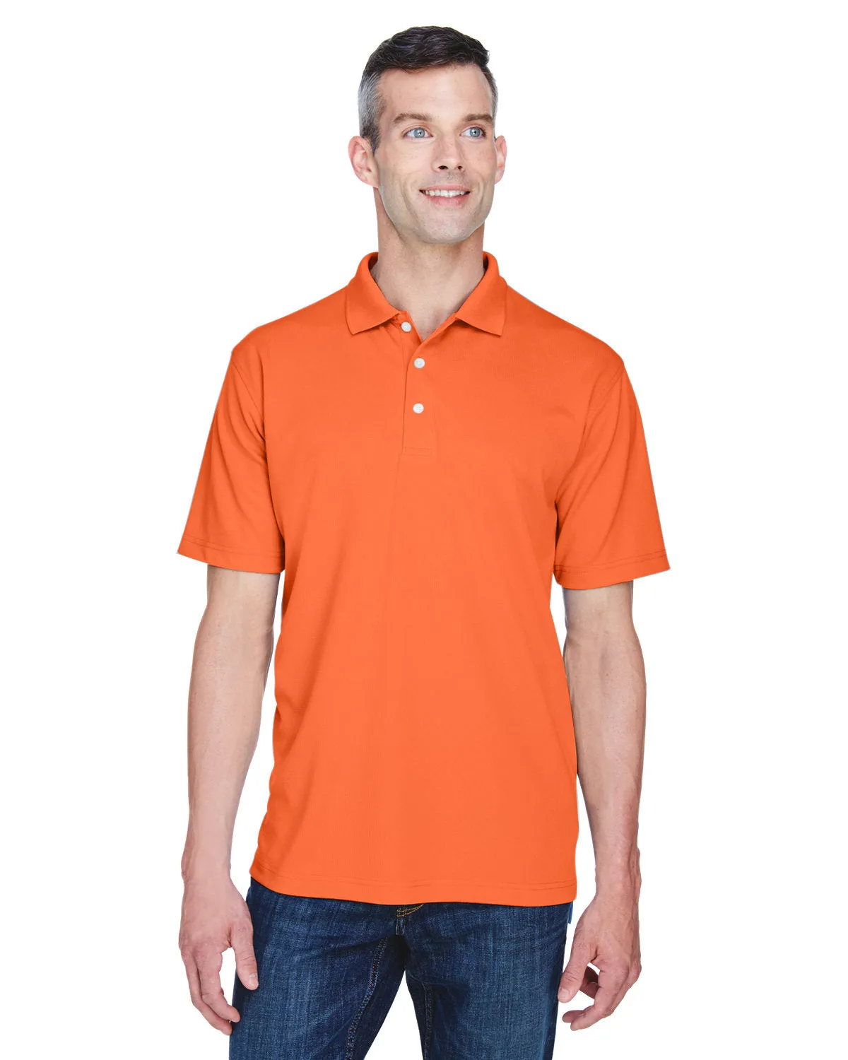UltraClub Cool & Dry Stain-Release Performance Polo