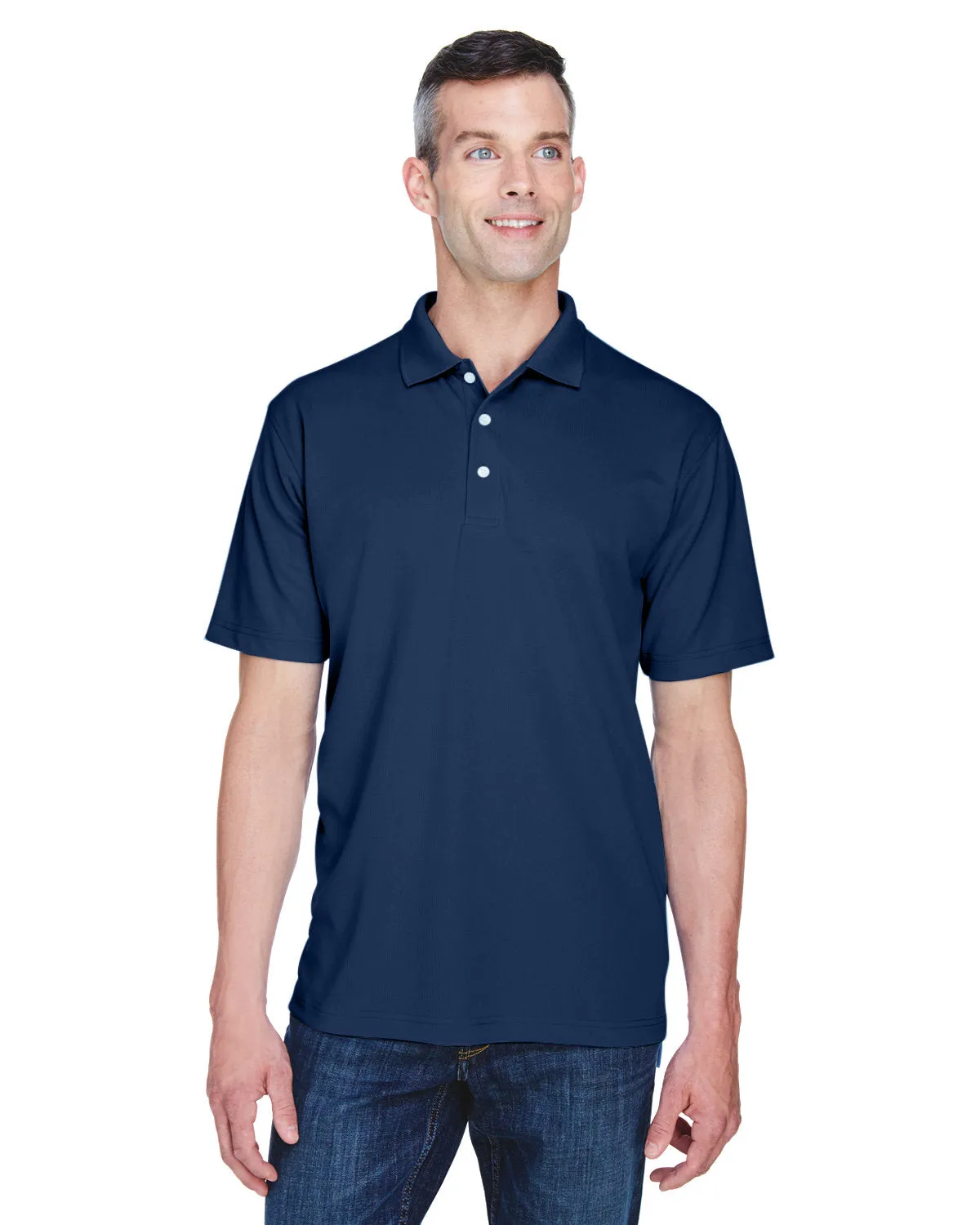 UltraClub Cool & Dry Stain-Release Performance Polo