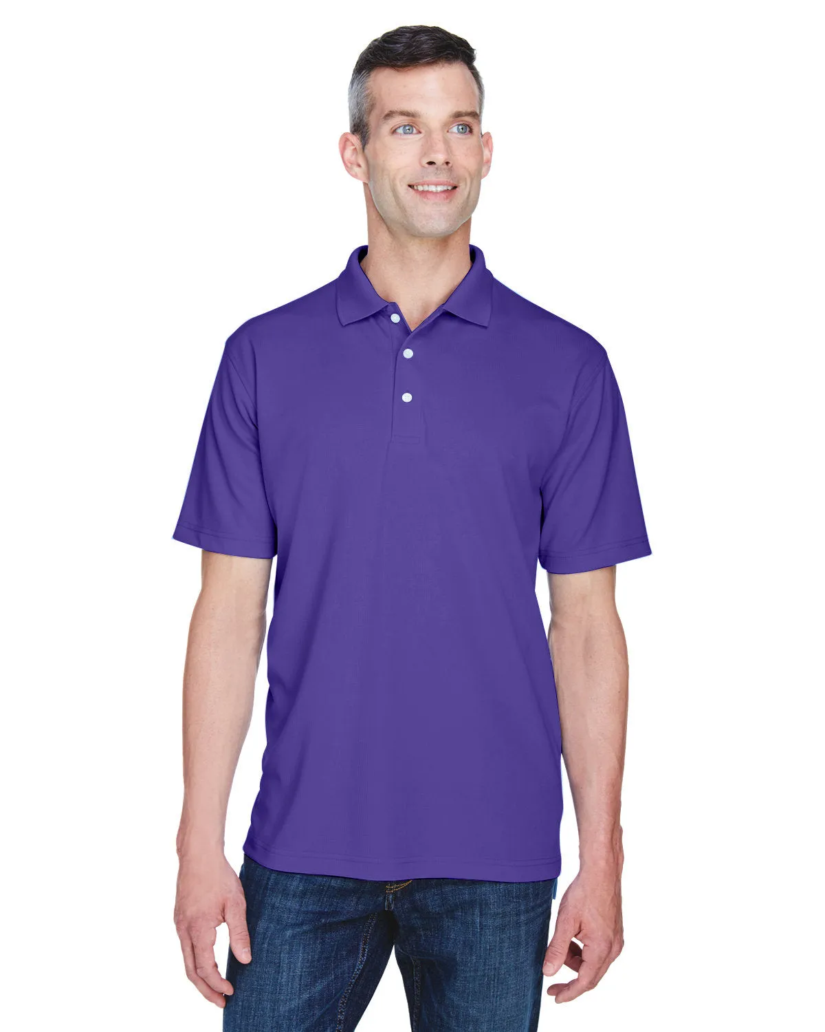 UltraClub Cool & Dry Stain-Release Performance Polo