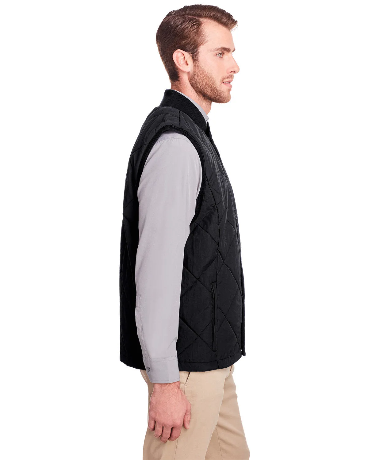 UltraClub Dawson Quilted Hacking Vest