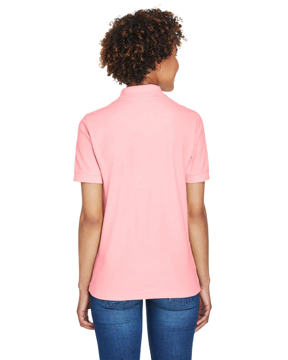 UltraClub Ladies Whisper Pique Polo