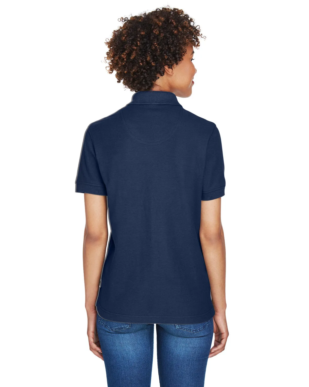 UltraClub Ladies Whisper Pique Polo