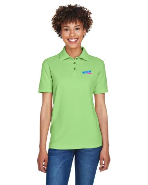 UltraClub Ladies Whisper Pique Polo