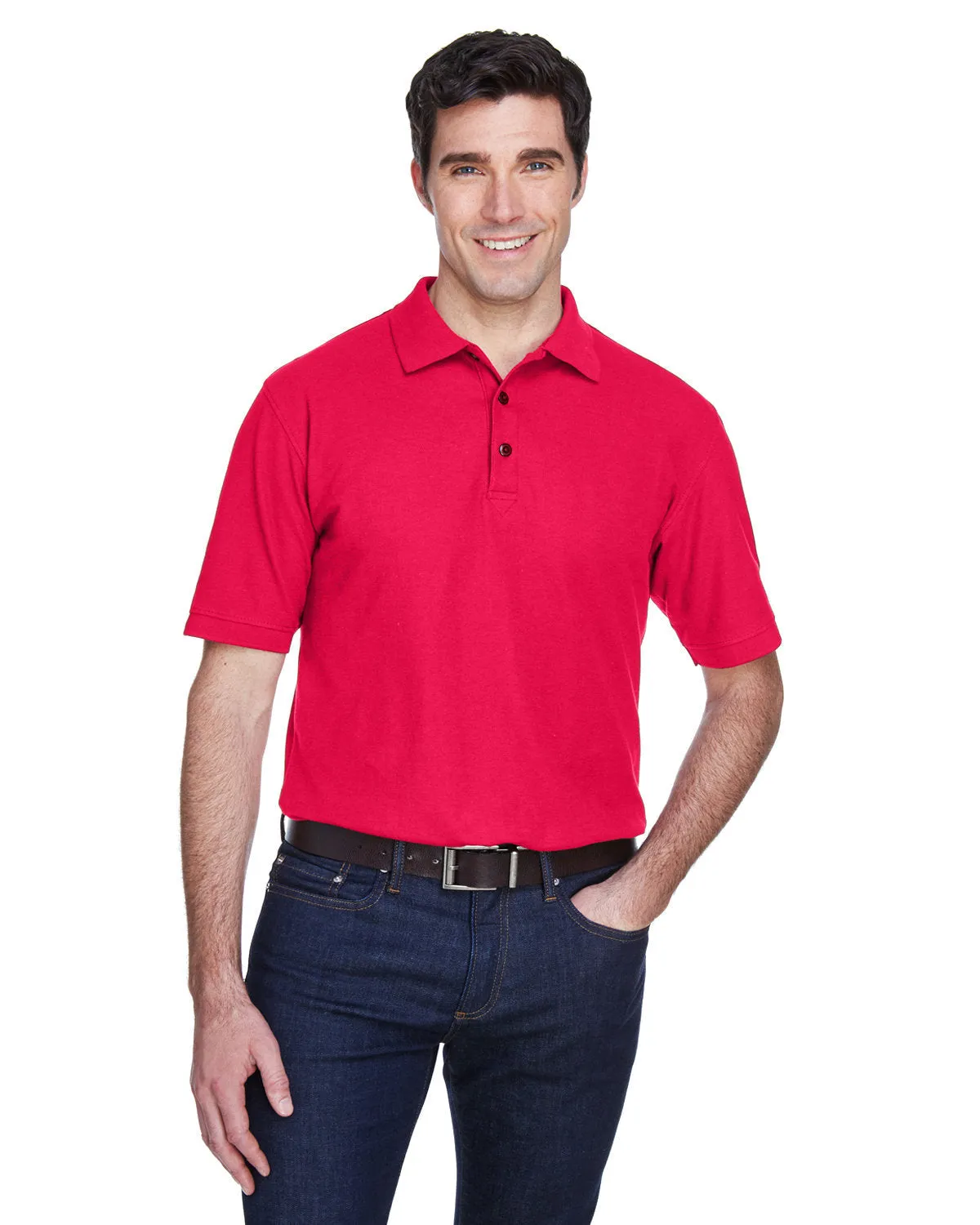 UltraClub Whisper Pique Polo Shirt