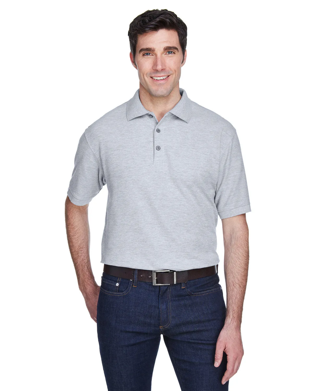 UltraClub Whisper Pique Polo Shirt