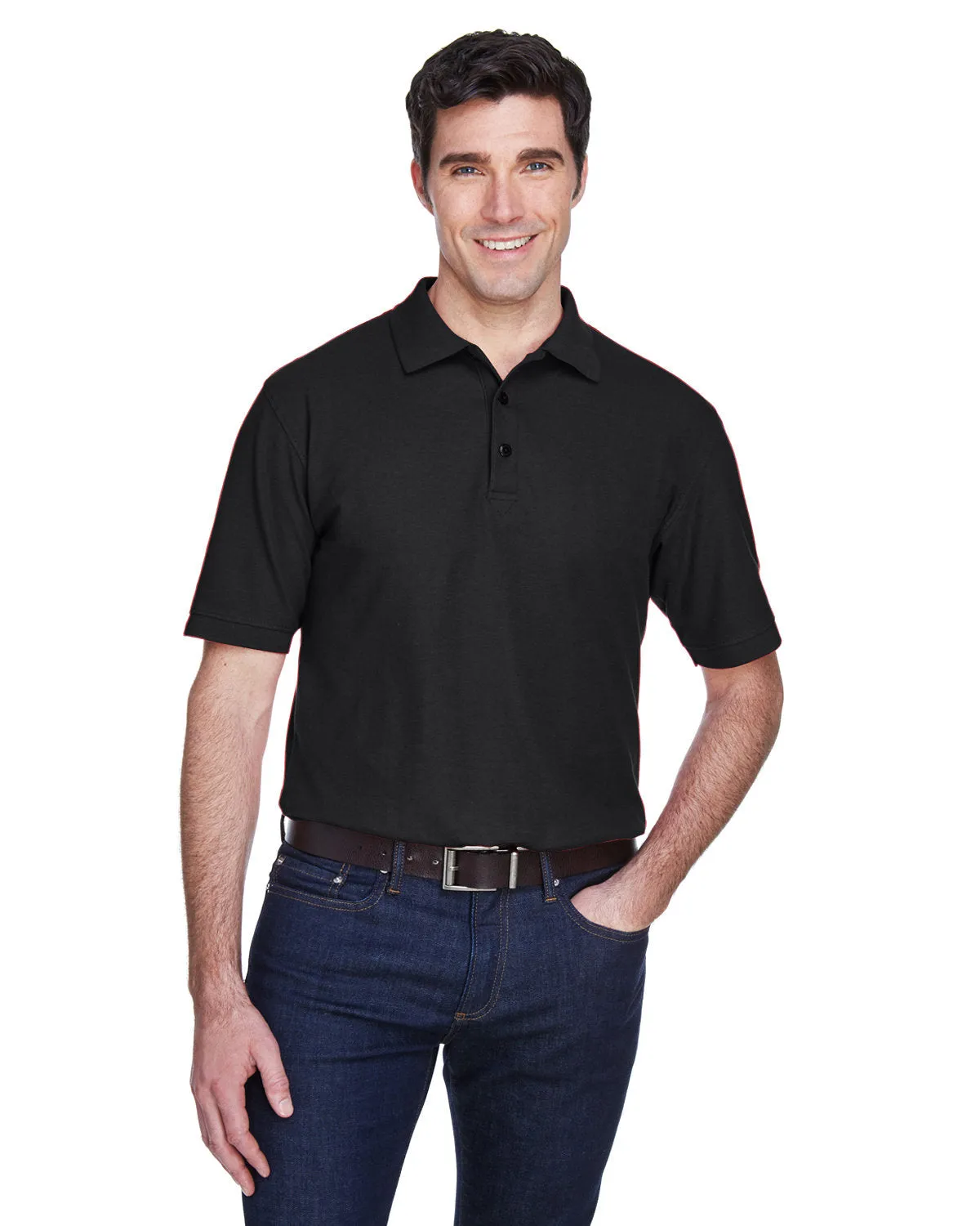 UltraClub Whisper Pique Polo Shirt