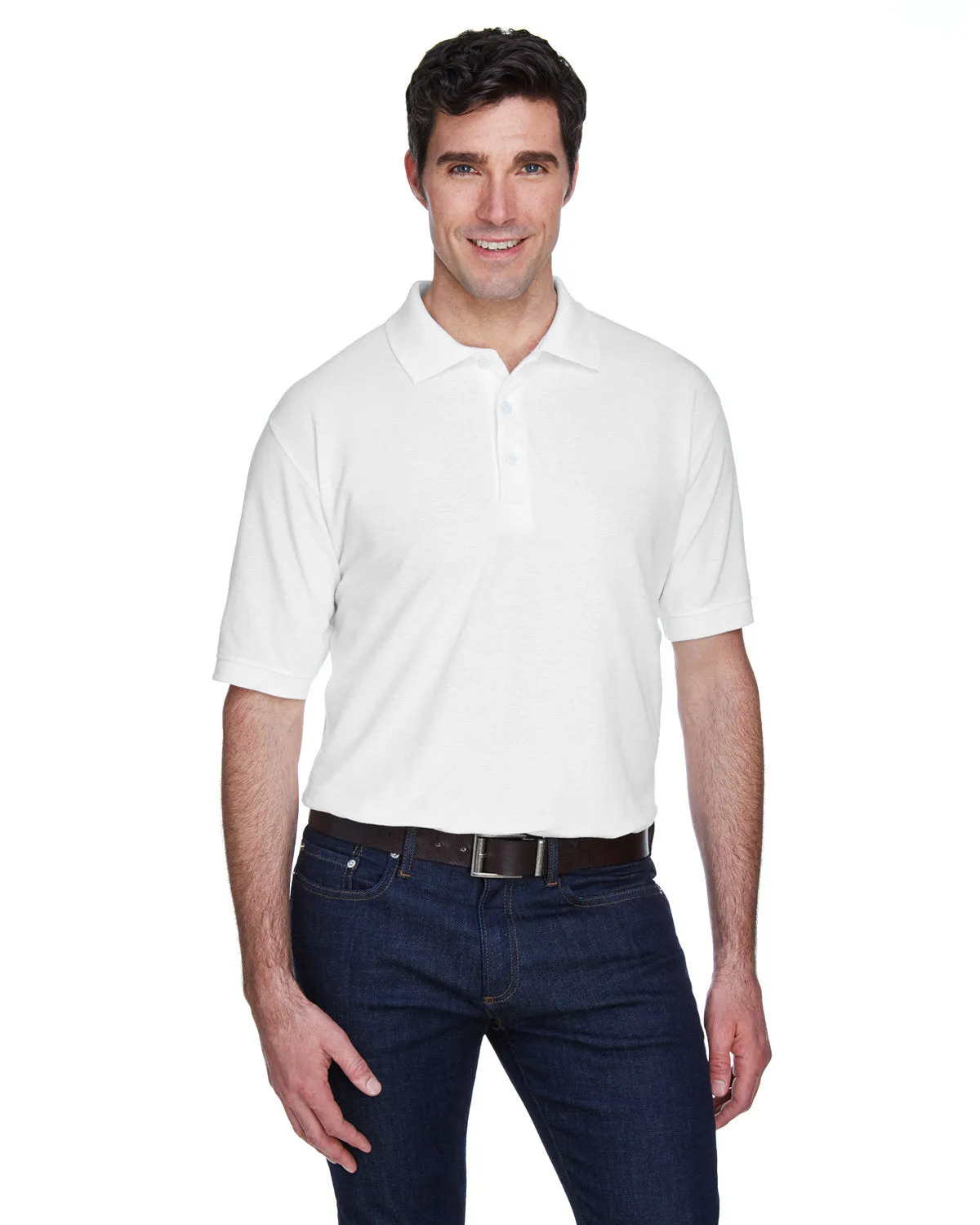 UltraClub Whisper Pique Polo Shirt