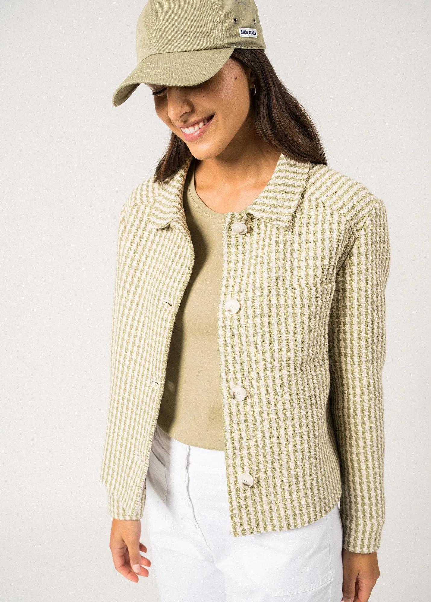Veste Ste Enola - en tweed (CRAIE/AMANDIER)