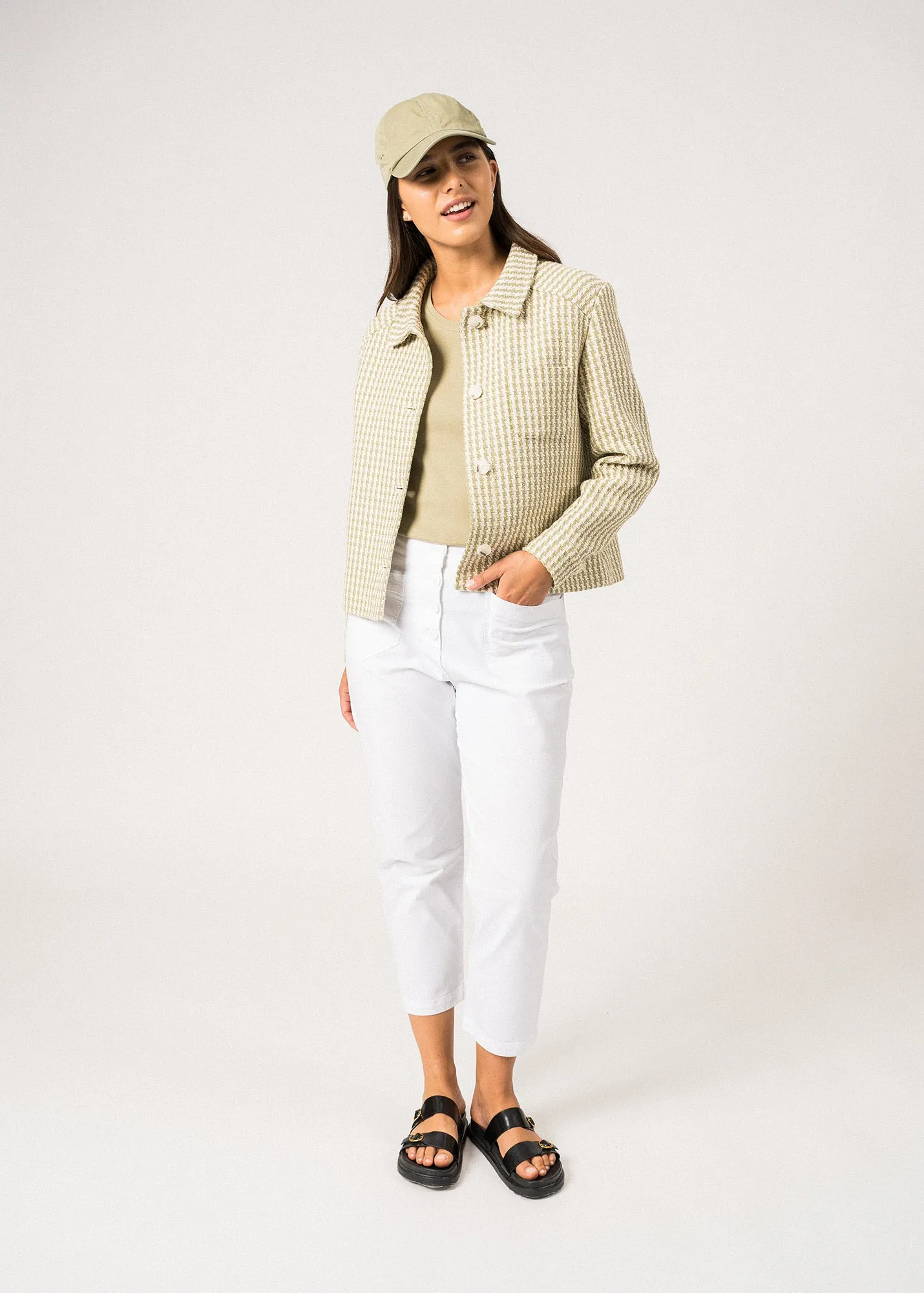 Veste Ste Enola - en tweed (CRAIE/AMANDIER)