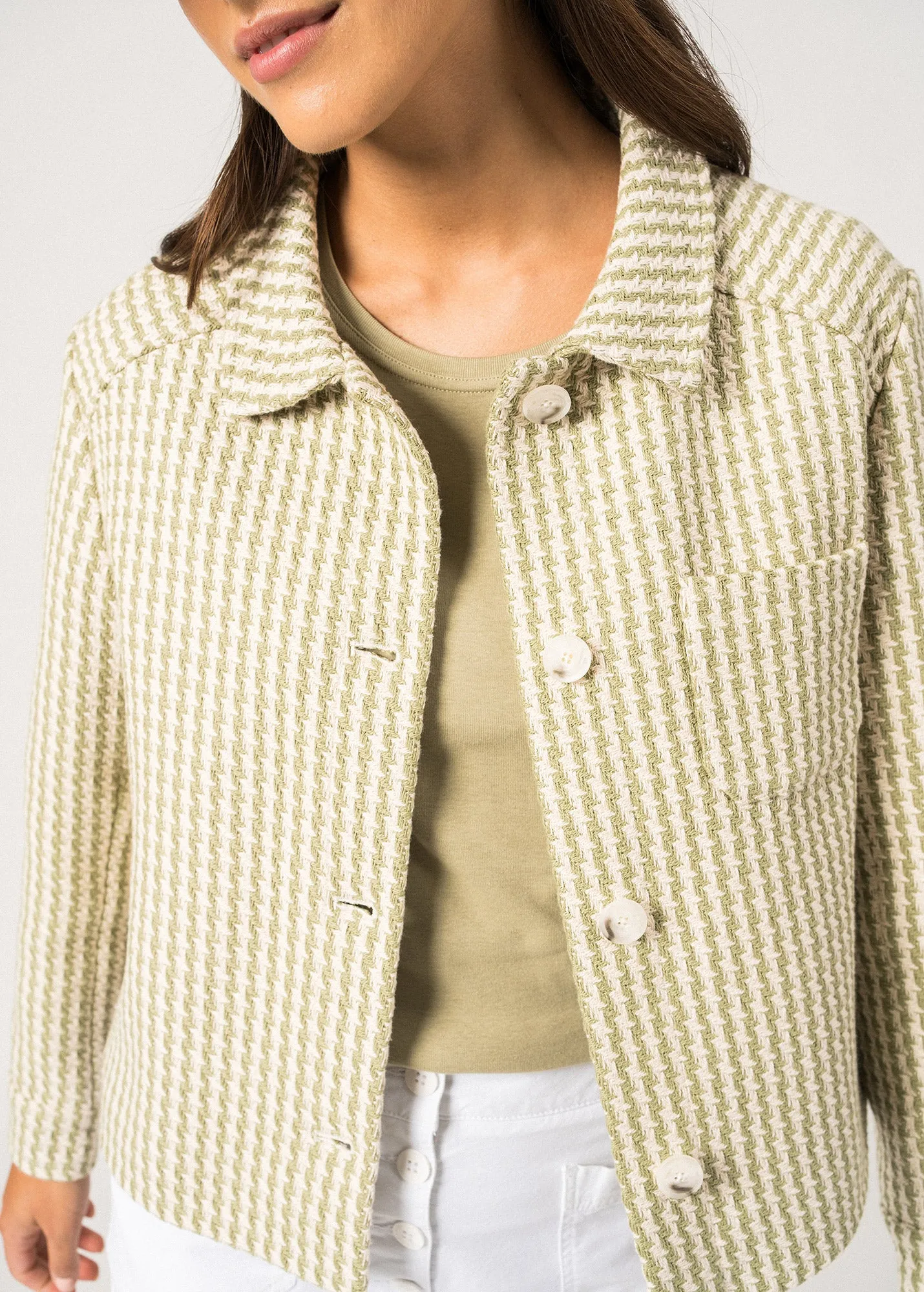 Veste Ste Enola - en tweed (CRAIE/AMANDIER)