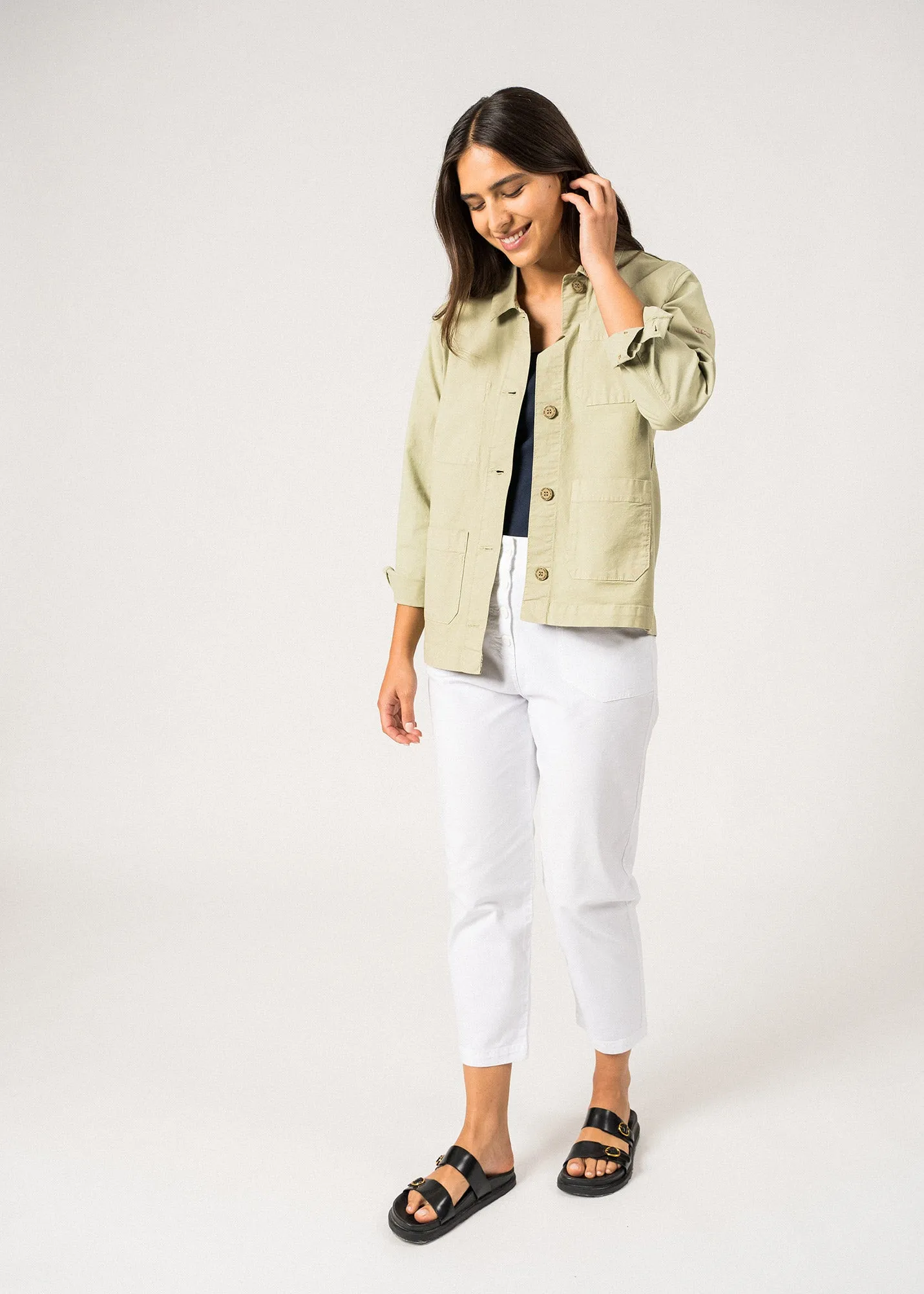 Veste worker Aliz - en coton (AMANDIER)