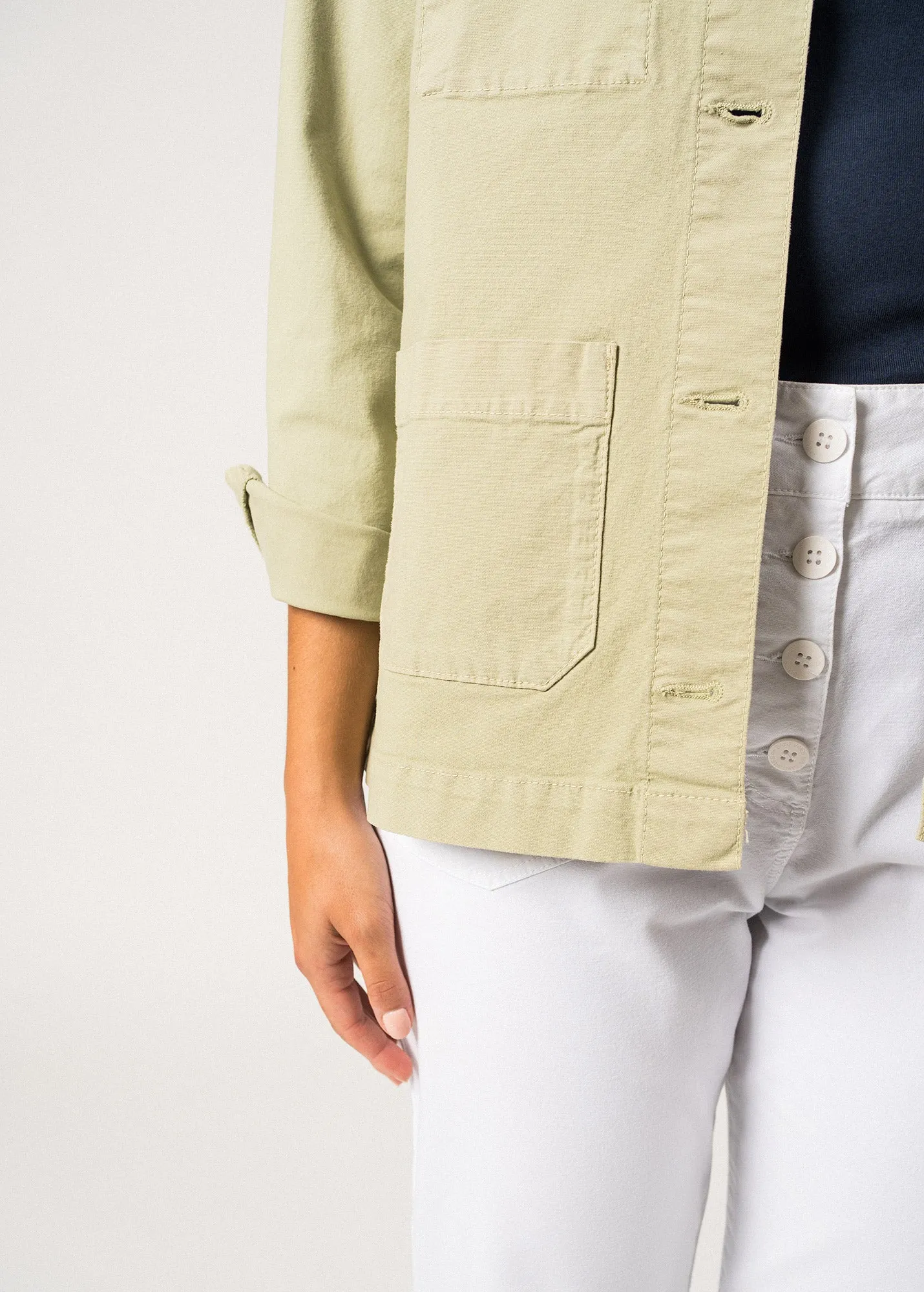 Veste worker Aliz - en coton (AMANDIER)