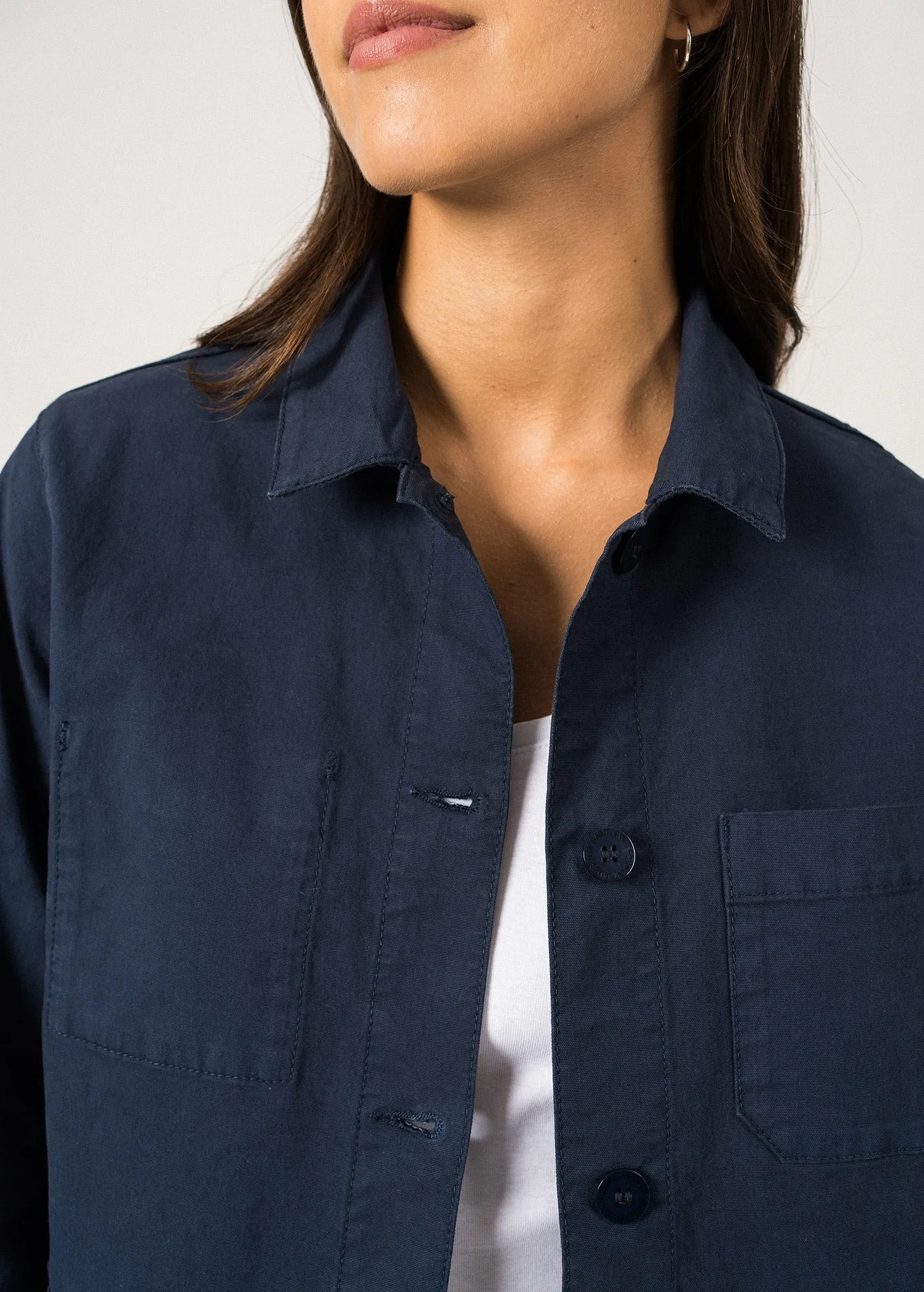 Veste worker Aliz - en coton (MARINE)