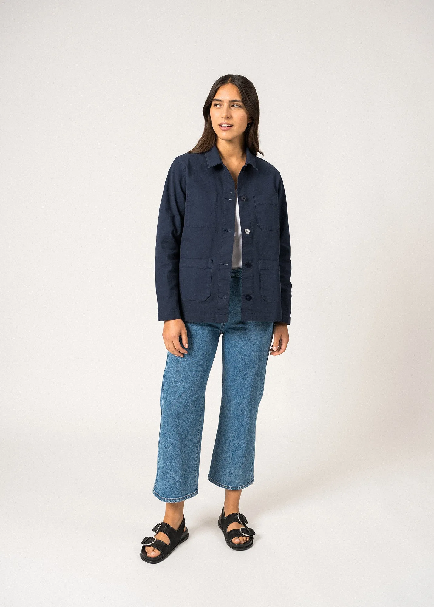Veste worker Aliz - en coton (MARINE)