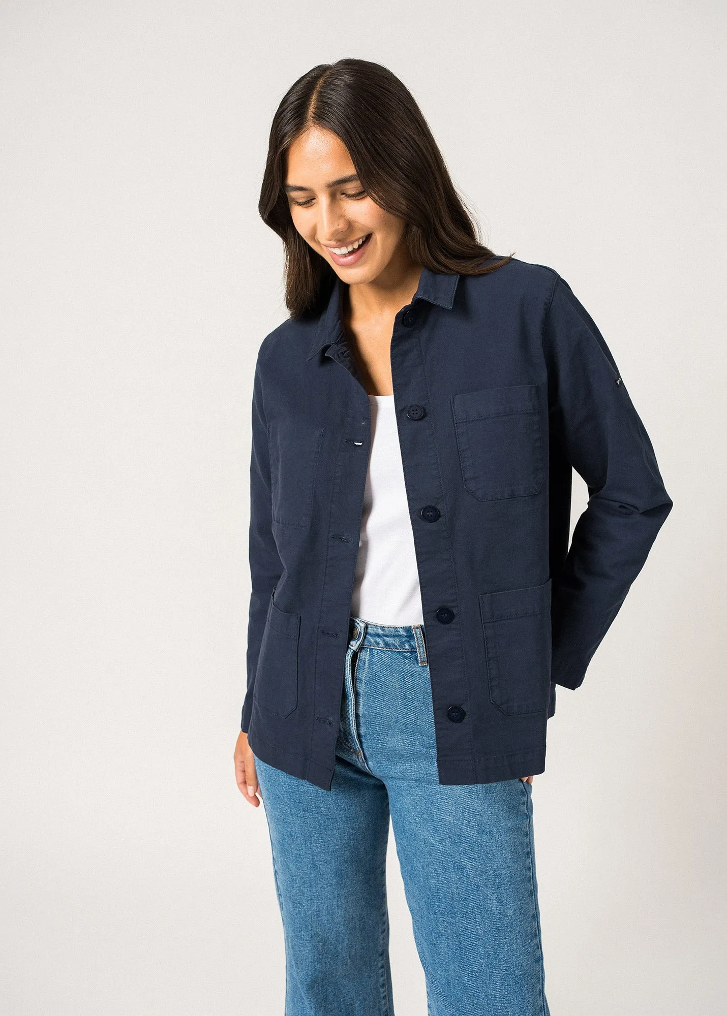 Veste worker Aliz - en coton (MARINE)