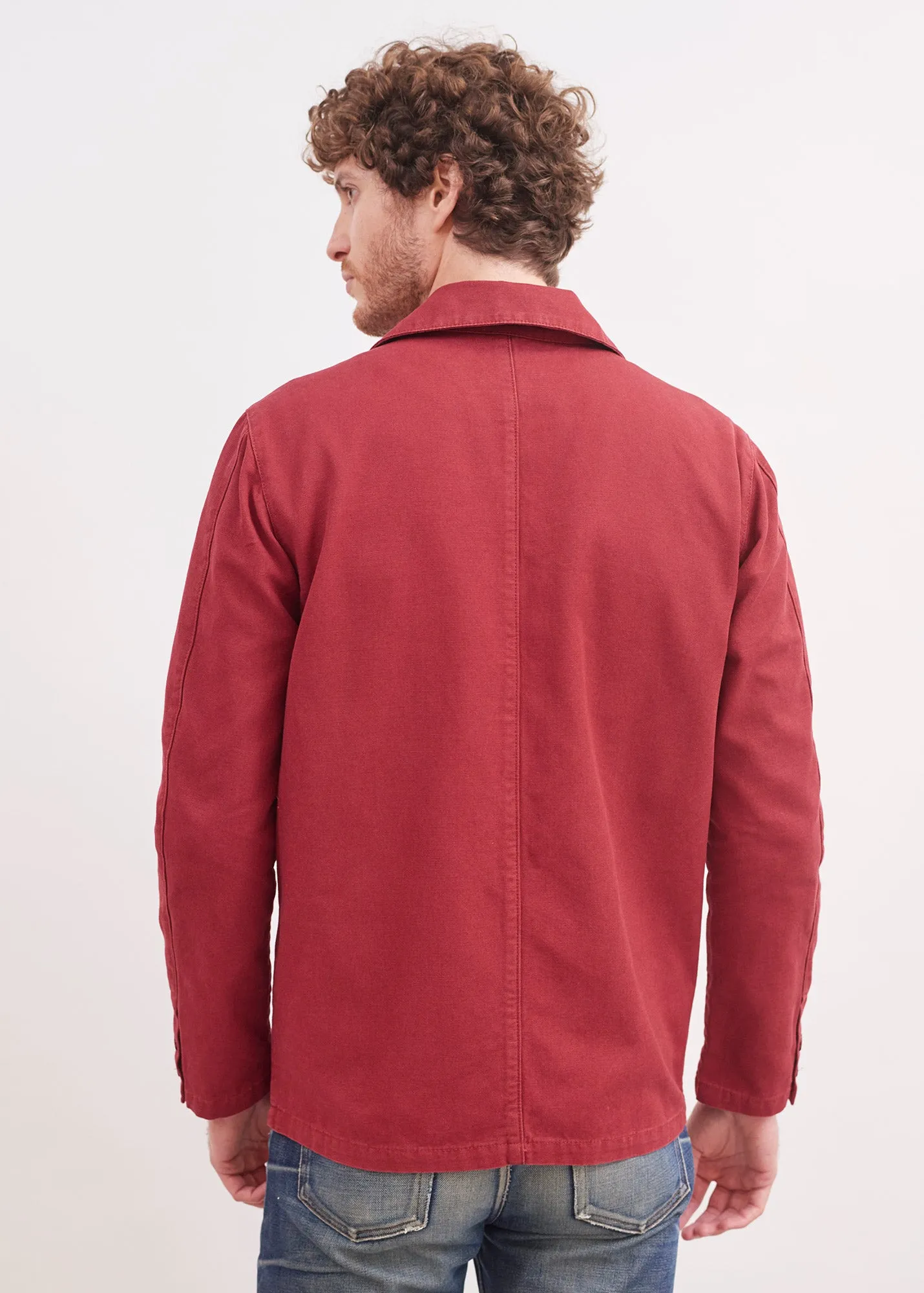 Veste workwear Sirocco - en toile (BRIQUE)