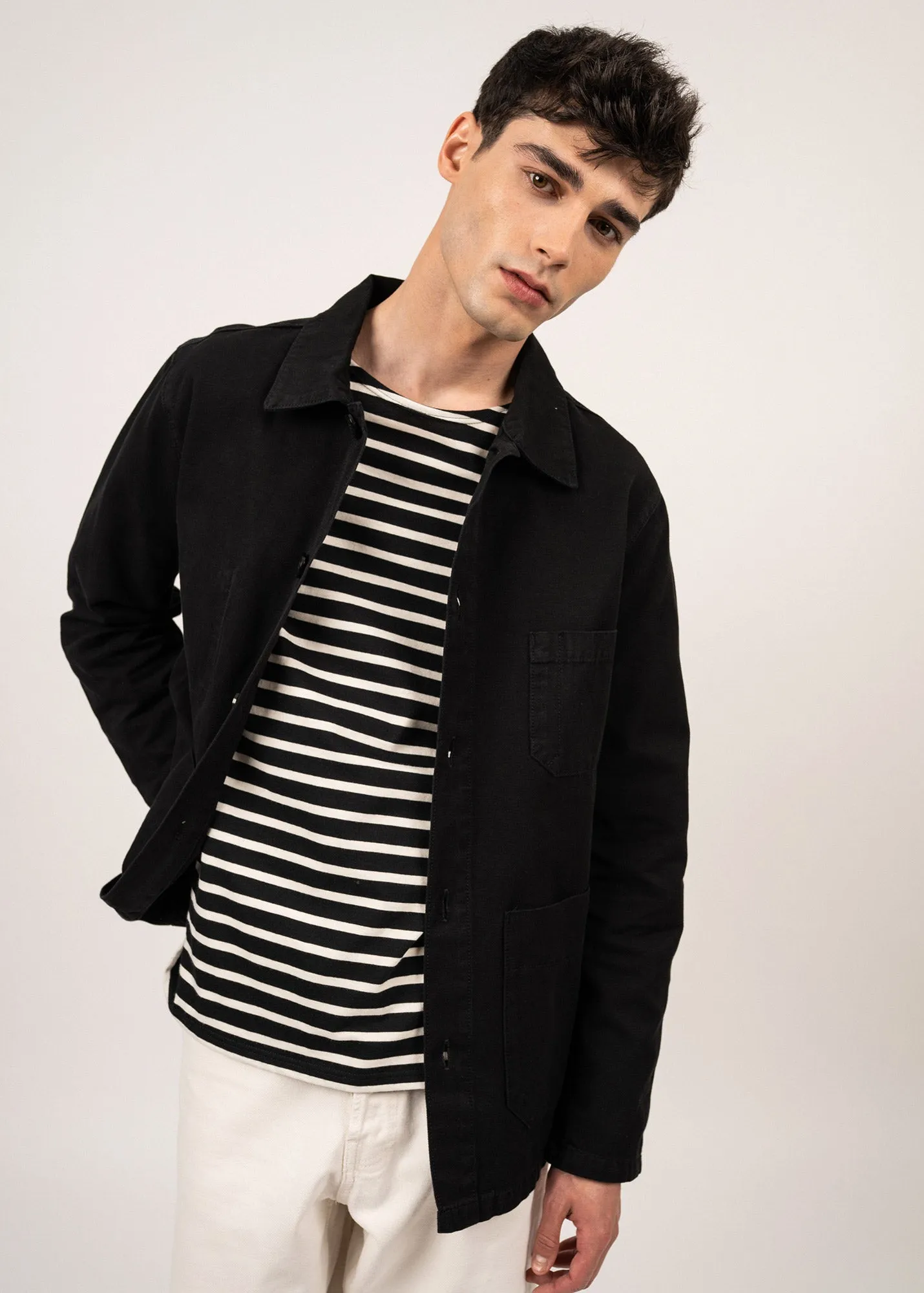 Veste workwear Sirocco - en toile (NOIR)